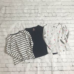 😍5/$15😍 H&M 4-6 years Shirt Set